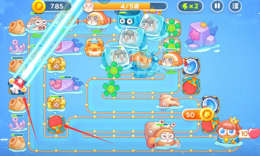 保衛(wèi)蘿卜4海的閨女81關(guān)攻略，保衛(wèi)蘿卜4海的閨女81關(guān)必殺技詳解