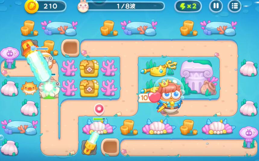 保衛(wèi)蘿卜4海的閨女86關(guān)攻略，海的閨女86關(guān)高分必備布局攻略