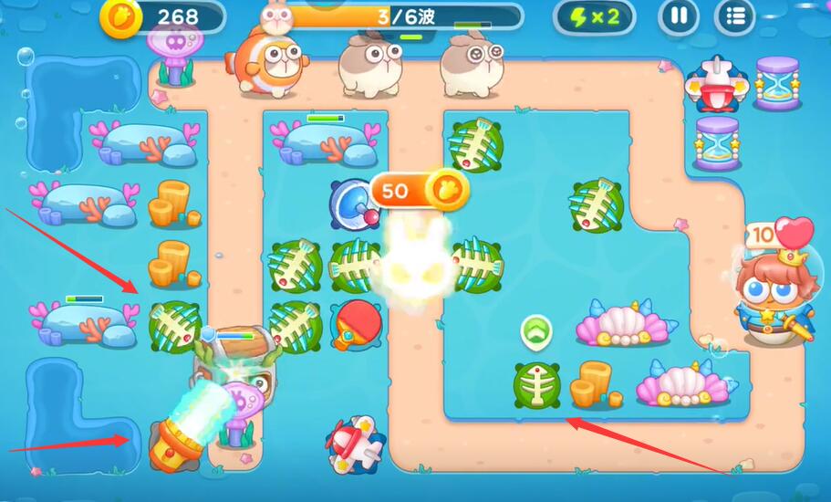 保衛(wèi)蘿卜4海的閨女81關(guān)攻略，保衛(wèi)蘿卜4海的閨女81關(guān)必殺技詳解