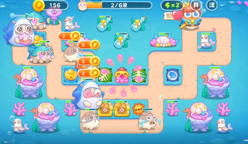 保衛蘿卜4海的閨女100關攻略，打敗海的閨女100關完美通關攻略
