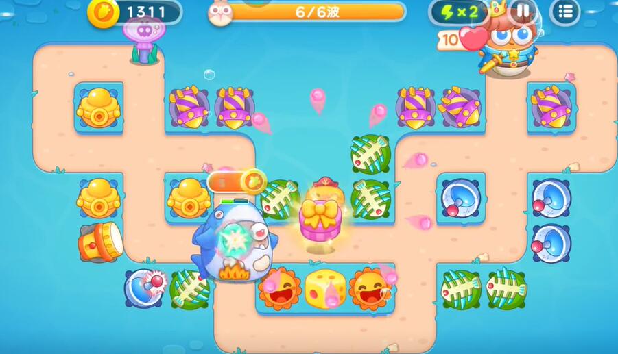 保衛蘿卜4海的閨女100關攻略，打敗海的閨女100關完美通關攻略