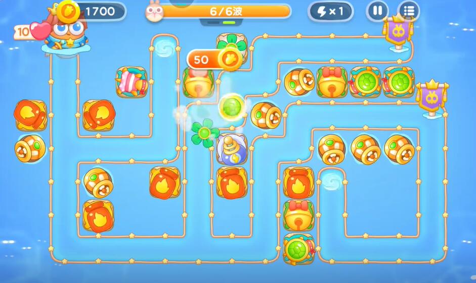 保衛蘿卜4海的閨女113關攻略，海的閨女第113關攻略及過關技巧
