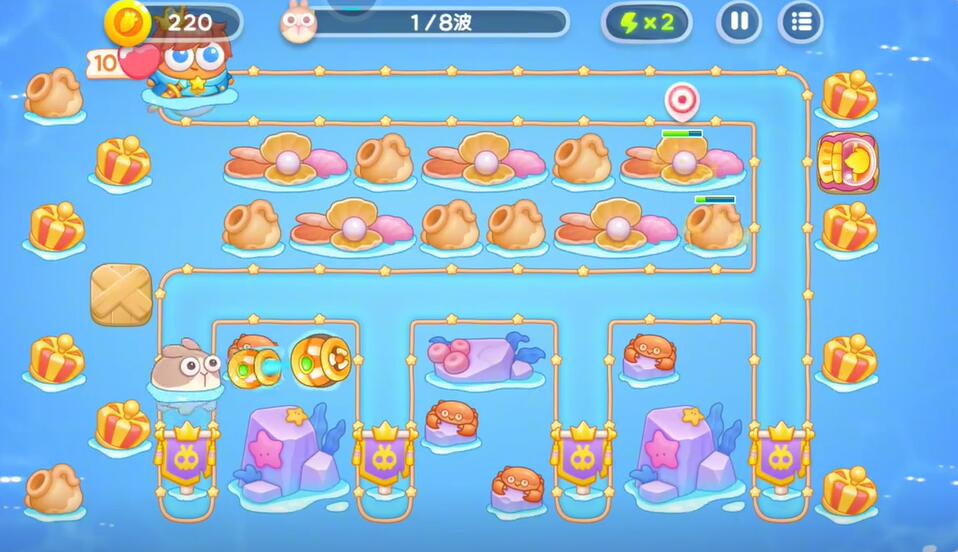 保衛(wèi)蘿卜4海的閨女114關(guān)攻略，海的閨女114關(guān)全攻略輕松拿滿星