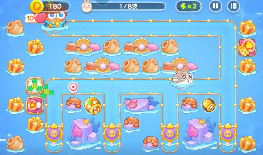 保衛(wèi)蘿卜4海的閨女114關(guān)攻略，海的閨女114關(guān)全攻略輕松拿滿星