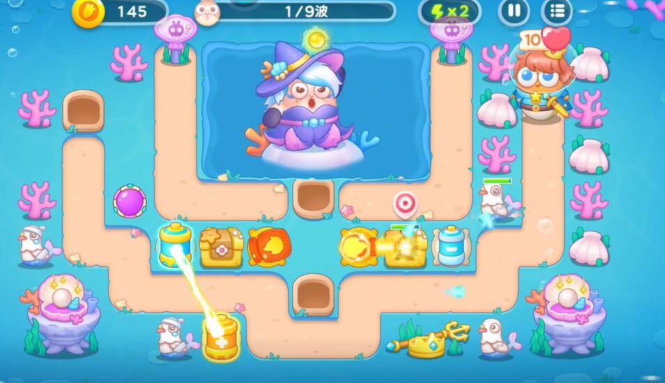 保衛(wèi)蘿卜4海的閨女90關(guān)攻略，闖關(guān)攻略海的閨女第90關(guān)通關(guān)攻略